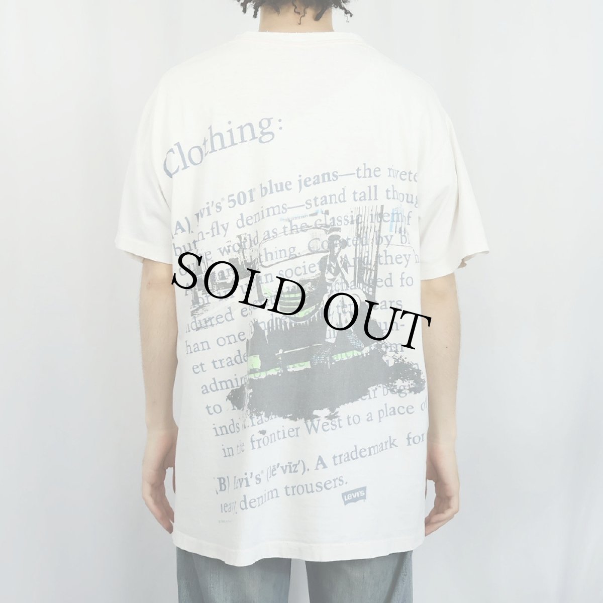 画像4: 80's Levi's 大判プリントTシャツ (4)