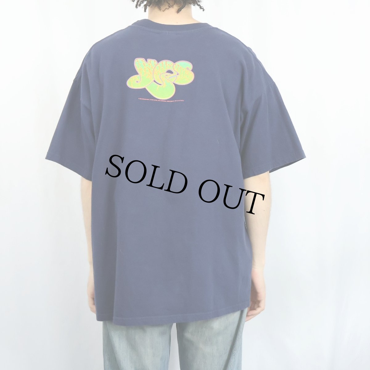 画像3: 2000's YES "Fragile" プログレッシブ・ロックバンドツアーTシャツ NAVY XL (3)