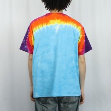画像3: 2000's THE BEATLES "Yellow Submarine" タイダイ ロックバンド プリントTシャツ  (3)