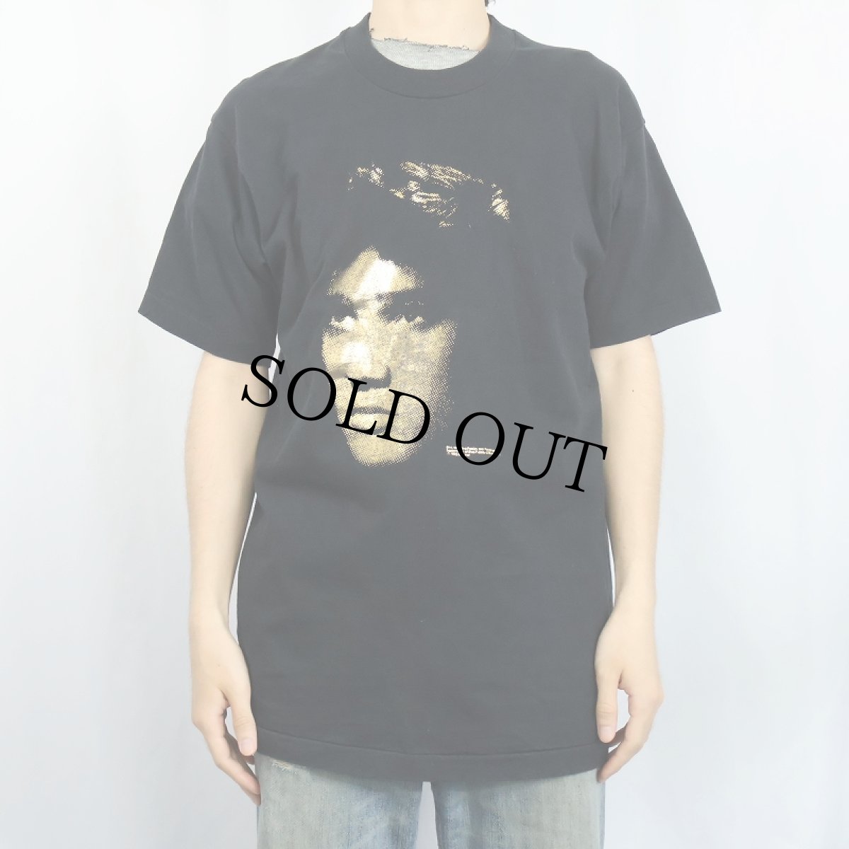 画像3: 90's Elvis Presley USA製 "TCB" ミュージシャンプリントTシャツ BLACK L (3)