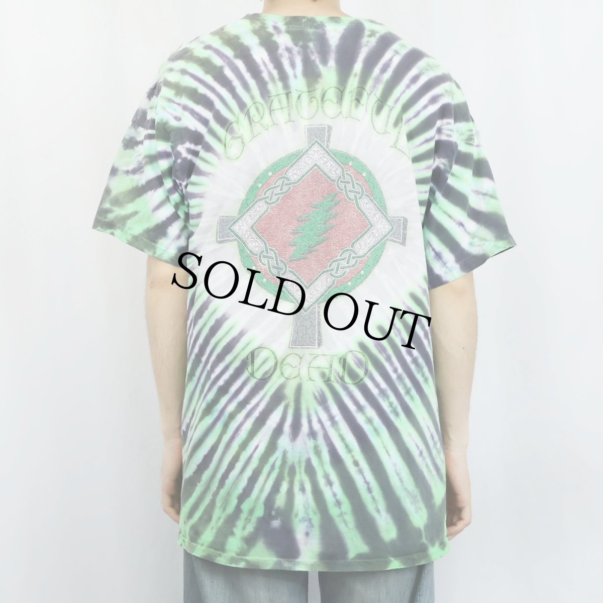 画像4: 2000's GRATEFUL DEAD タイダイ ロックバンドTシャツ L (4)