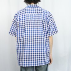 画像3: 201SS Patagonia チェック柄 コットン×ポリエステルシャツ L (3)
