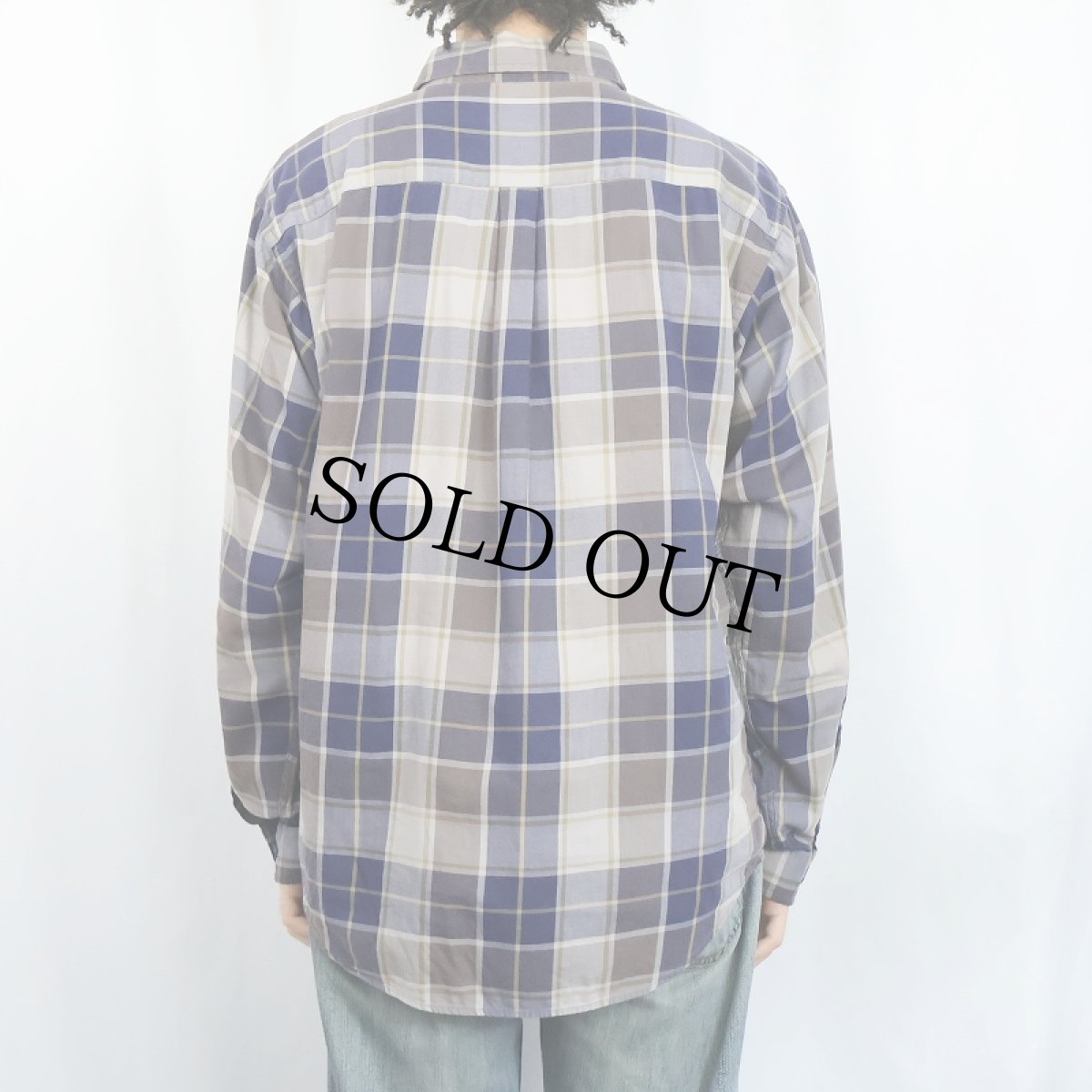 画像3: 2014AW Patagonia ORGANIC COTTON チェック柄 コットンシャツ M (3)