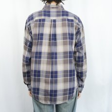 画像3: 2014AW Patagonia ORGANIC COTTON チェック柄 コットンシャツ M (3)