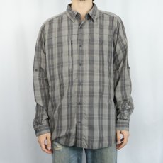 画像2: 2017AW Patagonia チェック柄 コットンシャツ M (2)