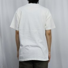 画像3: 80〜90's SALE USA製 ”NEW YORK" イラストプリントTシャツ XL  (3)