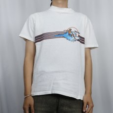 画像2: 80's Ocean Pacific USA製 サーフィンイラストTシャツ M  (2)