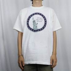 画像2: 90's USA製 "1994 AMERICAN ARTISTRY" 自由の女神 プリントTシャツ L (2)