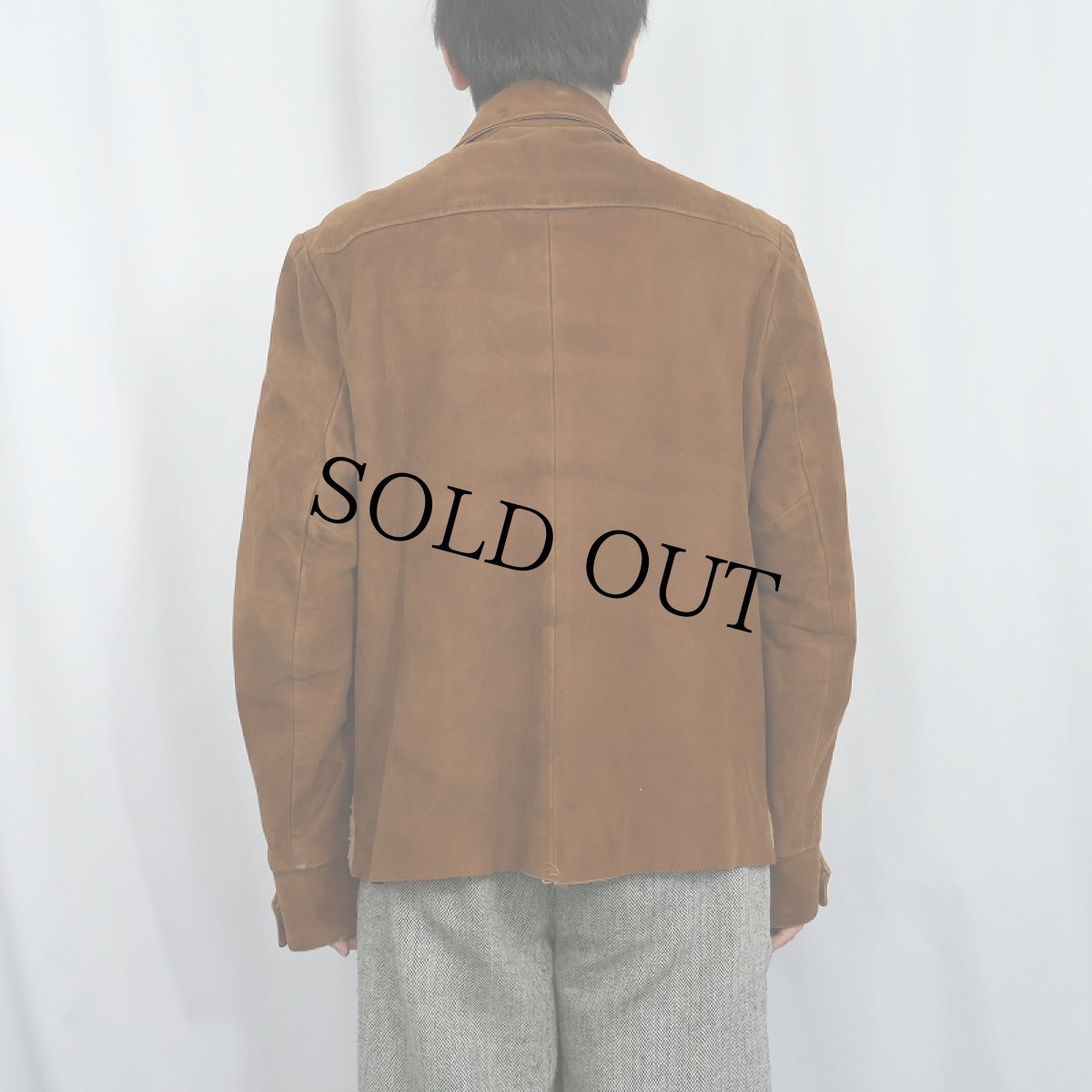 画像3: 60's Robert Lewis ハラコ×スウェードジャケット (3)