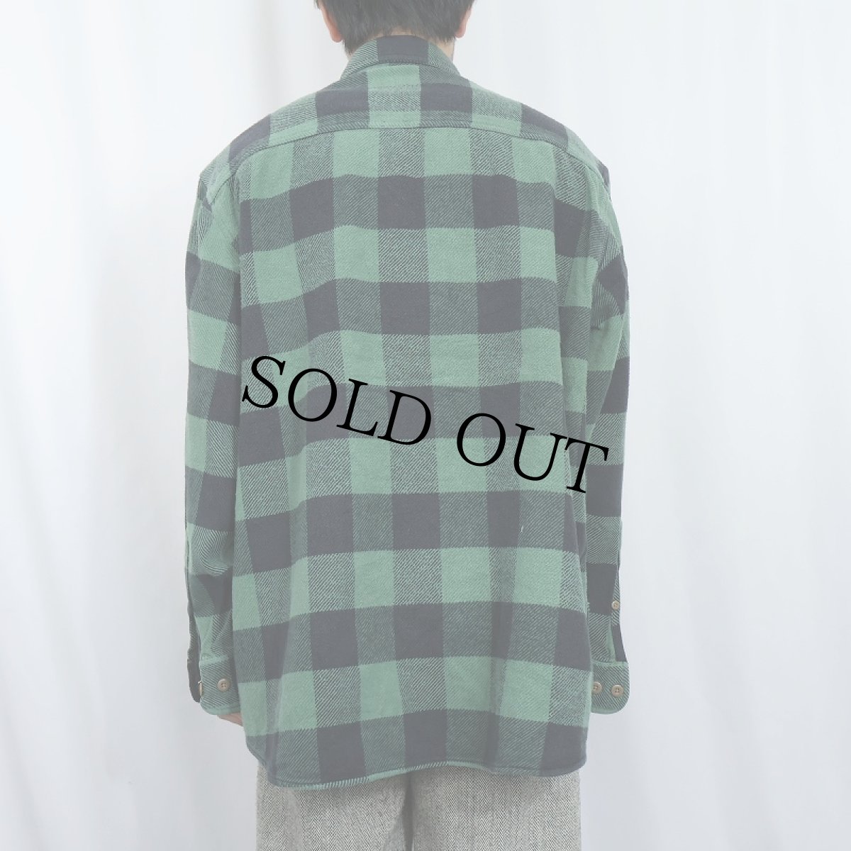 画像3: REDHEAD バッファローチェック柄 ヘビーネルシャツ  XL (3)