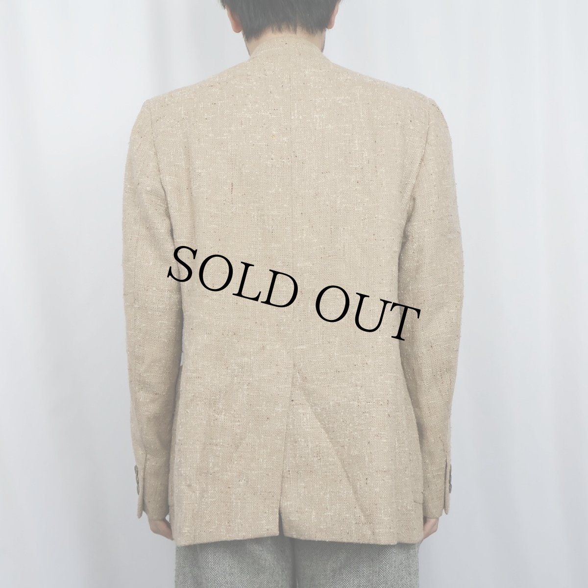 画像3: 70's Yves Saint-Laurent AUSTRALIA製 ツイードテーラードジャケット (3)