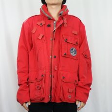 画像2: 90's POLO Ralph Lauren "Coast Guard" ミリタリージャケット XL (2)