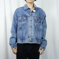 画像2: 70〜80's Levi's 70505-0217 USA製 デニムジャケット SIZE46 (2)