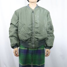 画像3: 60's U.S.AIR FORCE MA-1 D-TYPE フライトジャケット X-LARGE (3)