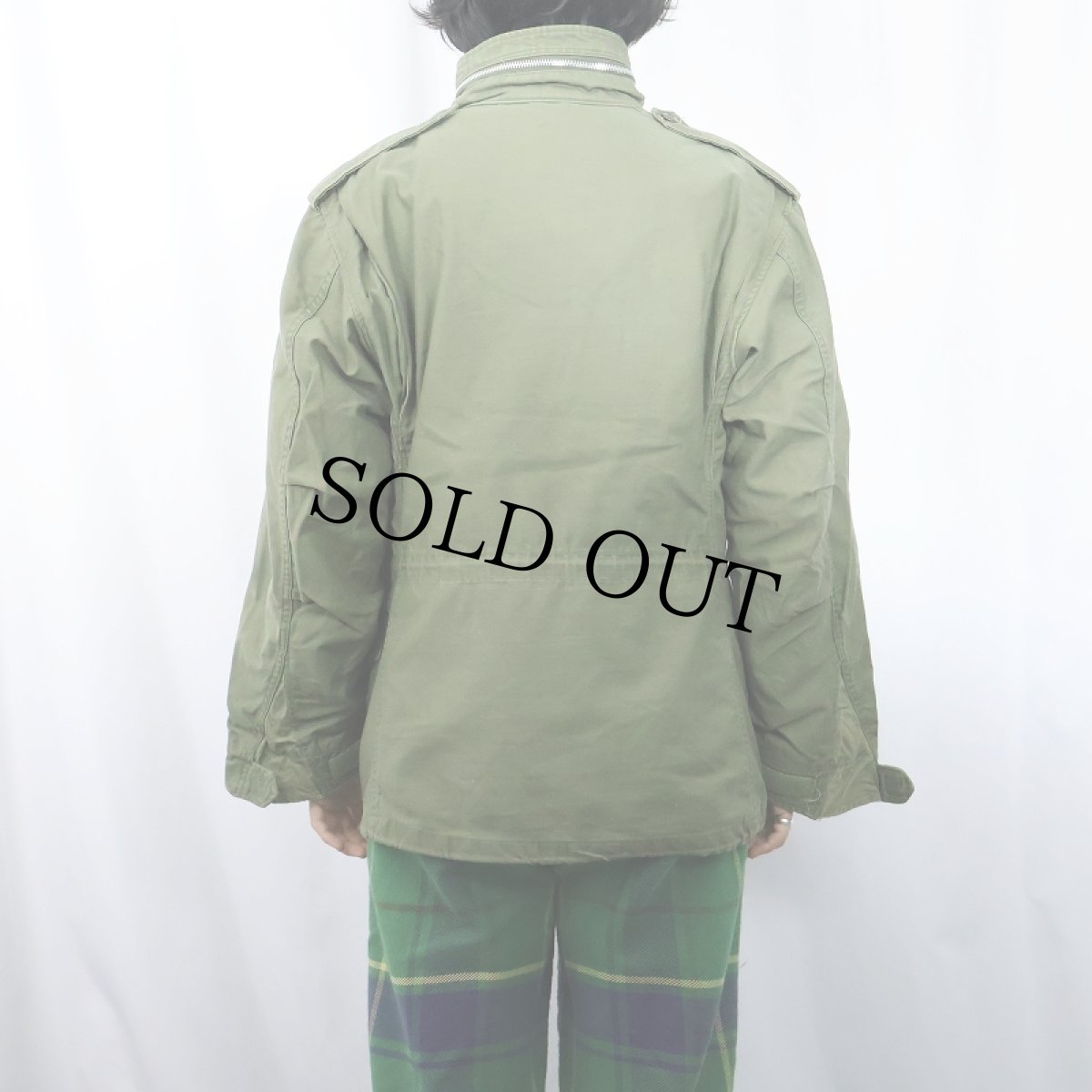 画像3: 60's U.S.MILITARY M-65 フィールドジャケット 2nd SMALL-SHORT (3)