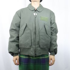 画像2: U.S.AIR FORCE CWU-45/P "NOVOLOID" フライトジャケット MEDIUM (2)