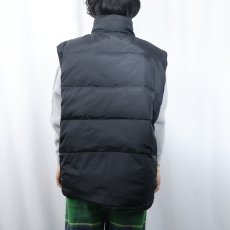 画像4: GAP リバーシブルダウンベスト BLACK XL (4)