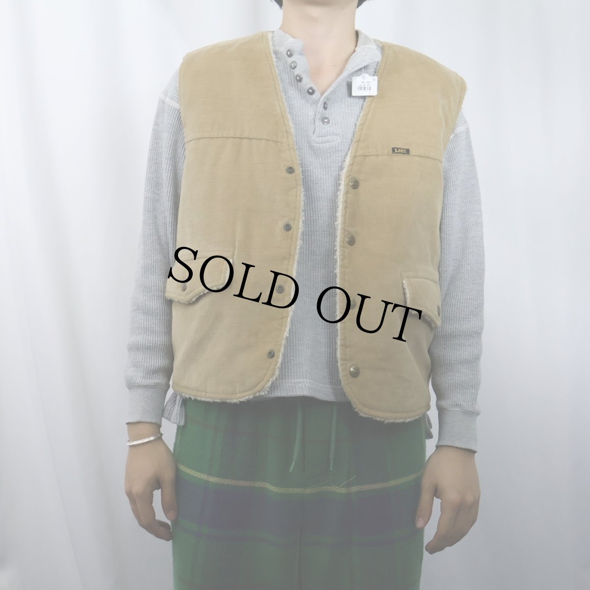 画像2: 70's Lee "STORM RIDER" USA製 ボアライナーベスト  (2)