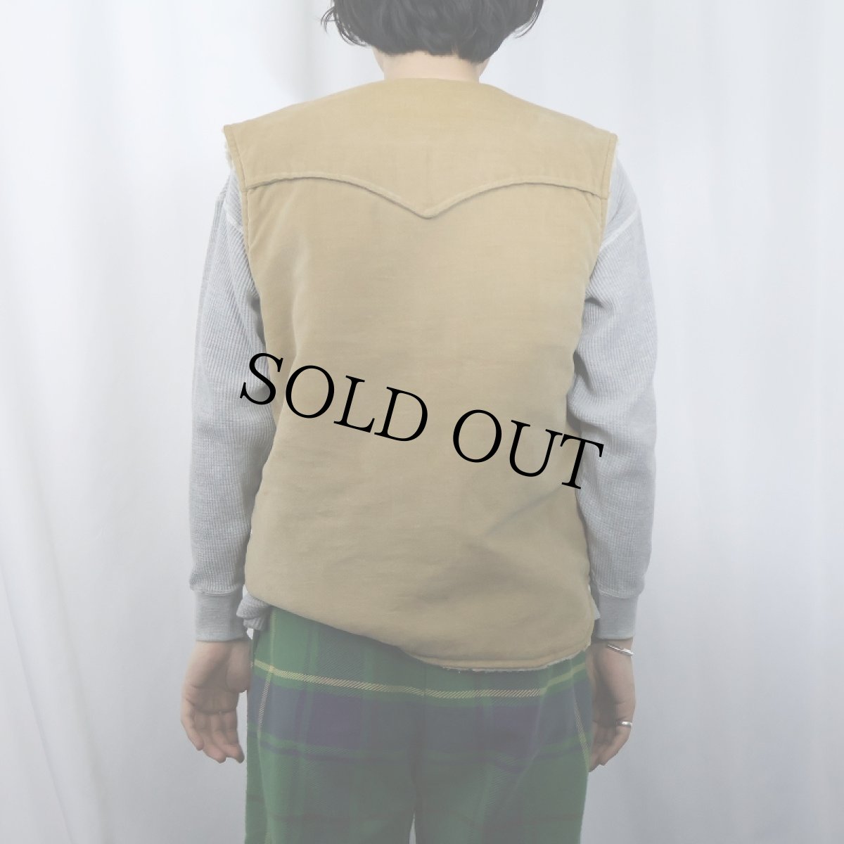 画像3: 70's Lee "STORM RIDER" USA製 ボアライナーベスト  (3)