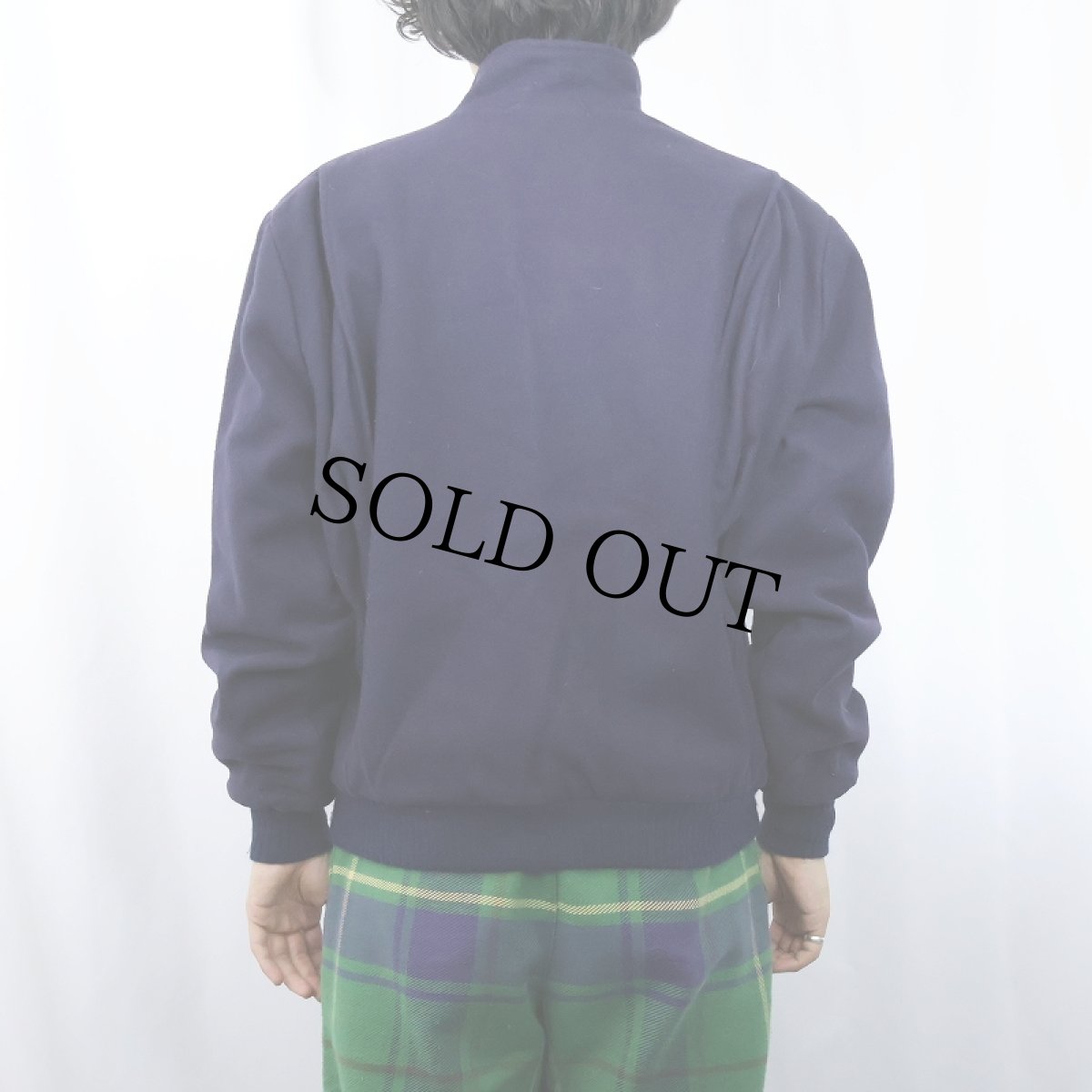 画像3: 70〜80's L.L.Bean USA製 ウールジップジャケット NAVY M (3)