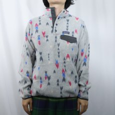 画像2: 2017AW Patagonia 総柄 スナップT M (2)