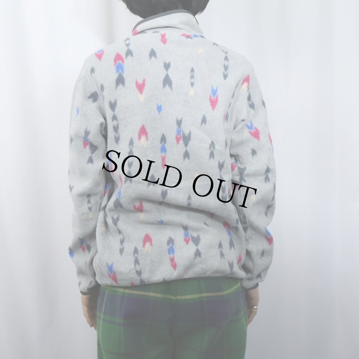 画像3: 2017AW Patagonia 総柄 スナップT M (3)