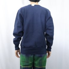 画像3: 90's Champion REVERSE WEAVE USA製 "COLUMBIA" プリントスウェット NAVY L (3)