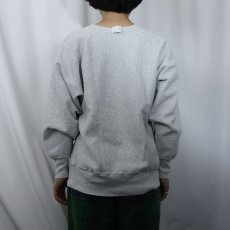 画像3: 90's Champion REVERSE WEAVE USA製 "BATES" プリントスウェット L (3)