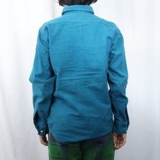 画像3: 90's FIVE BROTHERS シャモアクロスシャツ M (3)