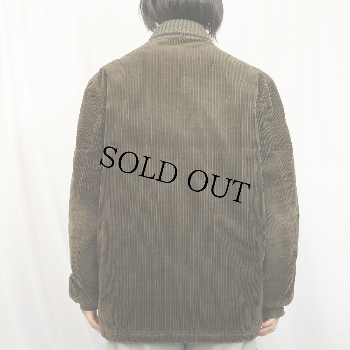 画像3: 60's Sir Jac キルティングライナー コーデュロイジャケット (3)