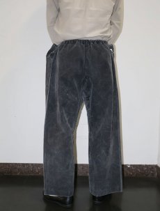 画像2: コットンダックオーバーパンツ BLACK  (2)