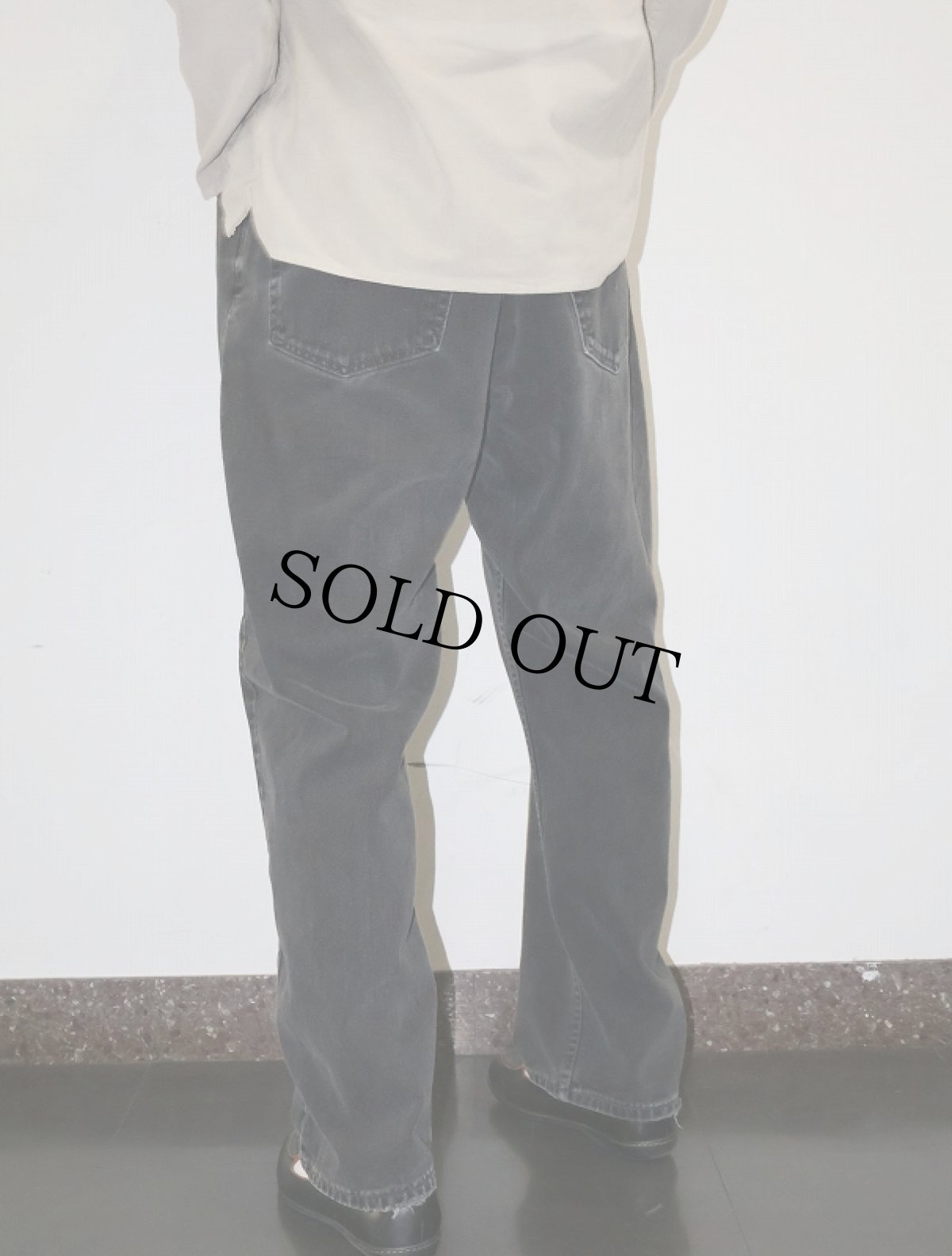 画像3: 2000's Levi's 505 REGULAR FIT STRAIGHT LEG USA製 ”サルファブラック" ブラックデニムパンツ W39 (3)