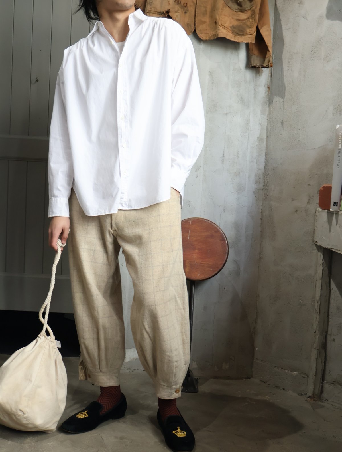 画像2: 30〜40's メルトンウール ニッカポッカ W33 (2)