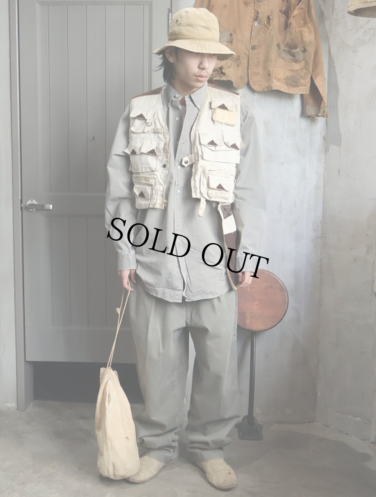 画像2: 90's POLO Ralph Lauren USA製 2タックチノトラウザーズ W37 (2)