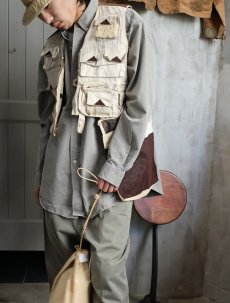 画像1: Ralph Lauren "BLAKE" ロゴ刺繍 コットンボタンダウンシャツ L (1)