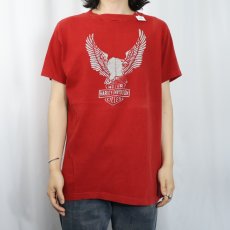 画像2: 70〜80's Harley-Davidson イーグルプリントTシャツ (2)