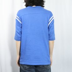 画像3: 70〜80's ARTEX USA製 "Bryan BRAVES" プリントフットボールTシャツ L (3)