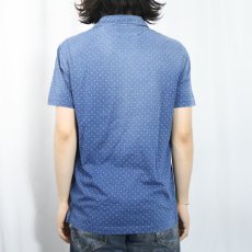 画像3: POLO Ralph Lauren 総柄 マチ付き ポロシャツ M (3)