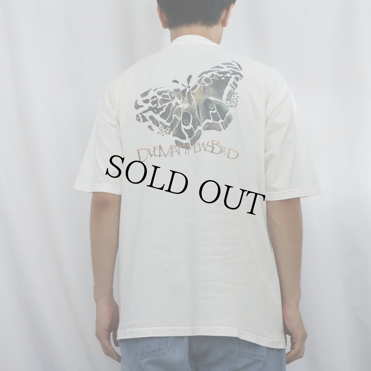 画像4: 90's Dave Matthews Band USA製 ロックバンドプリントTシャツ L (4)