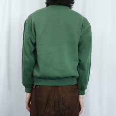 画像3: 90's RUSSELL ATHLETIC USA製 前V 無地スウェット GREEN M  (3)