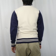 画像3: 90's CAMBER USA製 2トーン スウェットスタジャン S (3)