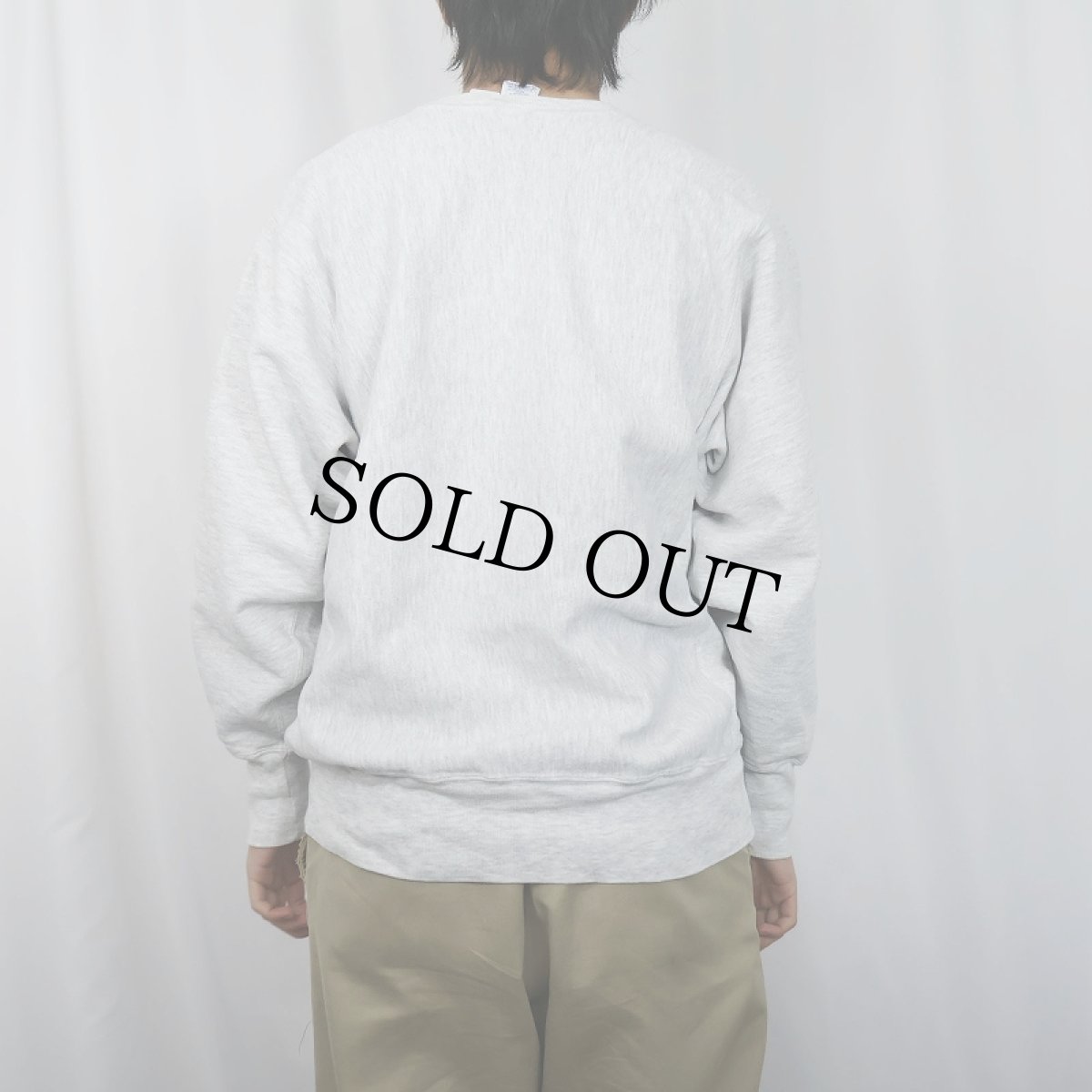 画像3: 90's Champion REVERSE WEAVE "MONTANA STATE" プリントスウェット XL (3)