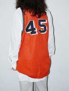 画像2: 60's Wilson USA製 ナイロン バスケットボールシャツ SIZE44 (2)