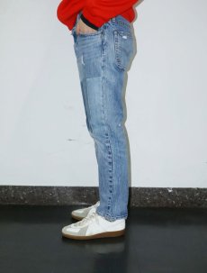 画像4: Levi's 501 CT パッチワークデザイン リメイクデニムパンツ W31 (4)