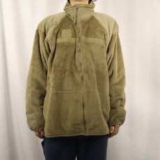 画像2: U.S.MILITARY ECWCS GEN3 Cold Weather コヨーテフリースジャケット X-LARGE-REGULAR (2)