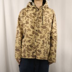 画像2: 90's JOHNSON GARMENT USA製 ダックハンターカモ柄 マウンテンパーカー M (2)