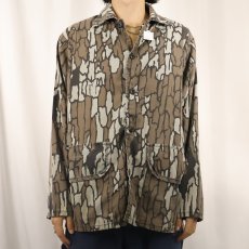 画像2: 80's SAFTBAK USA製 トレバークカモ柄 ハンティングジャケット (2)