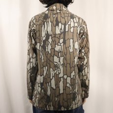 画像3: 80's SAFTBAK USA製 トレバークカモ柄 ハンティングジャケット (3)