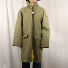 画像3: GALLIANO リバーシブル ゴム引き×ラバー レインコート XL (3)