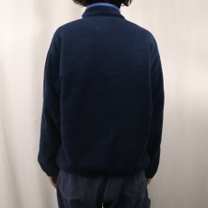画像3: 90〜2000's Patagonia USA製 スナップT NAVY L (3)